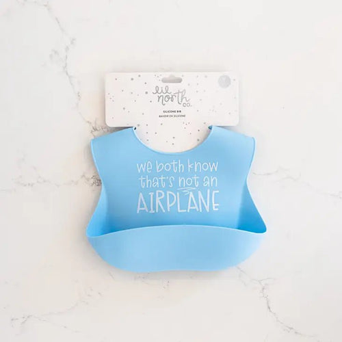 Airplane Silicone Bib - Fun and Functional Mealtime Accessories for Toddlers - Littlepinot