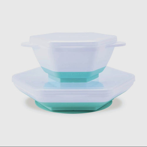 "Grow with Me" 5 Piece Feeding Sets - The Ultimate Solution for Your Baby's Mealtime - Littlepinot