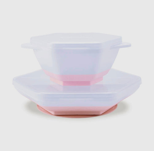 "Grow with Me" 5 Piece Feeding Sets - The Ultimate Solution for Your Baby's Mealtime - Littlepinot